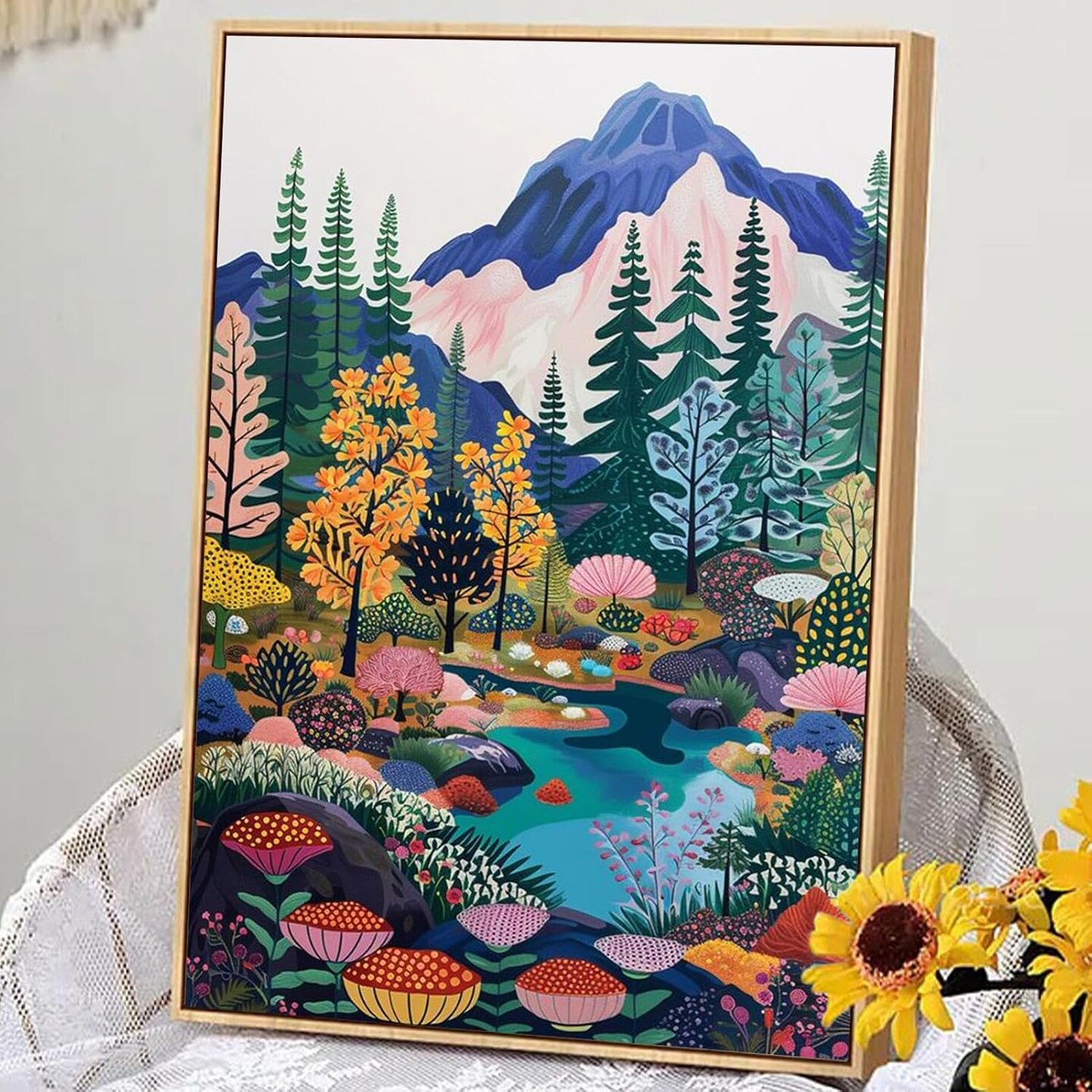 Paint by Numbers for Adult Kits-16x20 inch/40X50CM (No Frame)