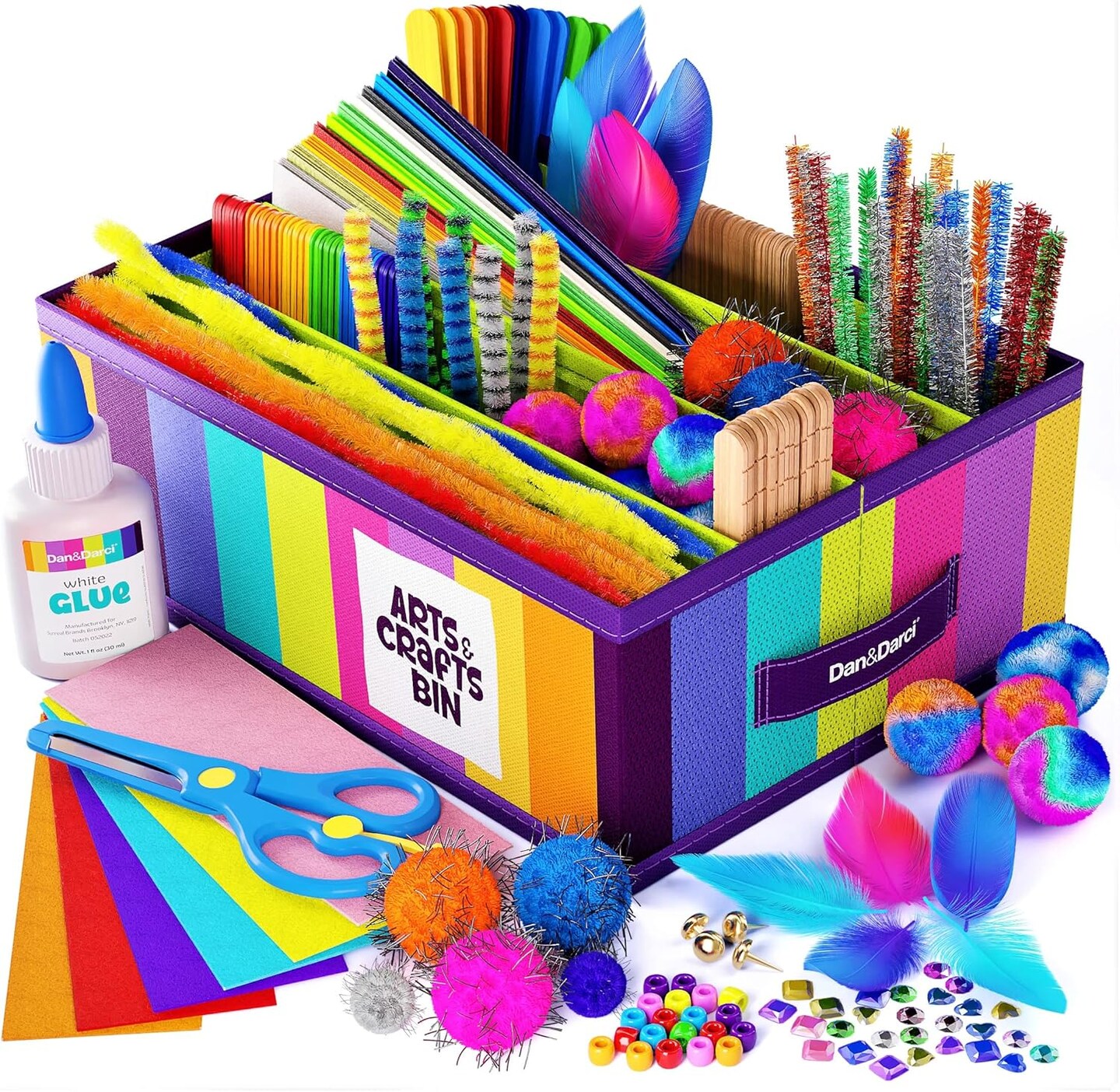 Arts &#x26; Crafts Supplies Kit for Kids and Toddler