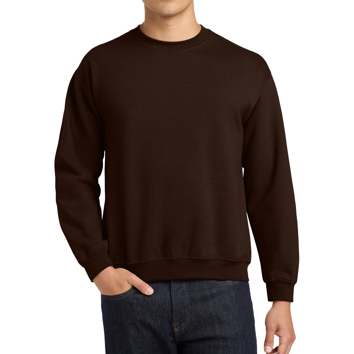 Gildan Crewneck Sweatshirt, Blank Heavy Blend Fleece Pullover