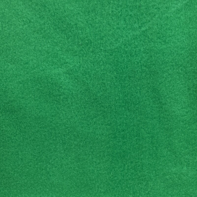 Solid Green Anti-Pill Fleece Fabric (Medium Weight) | By The Yard