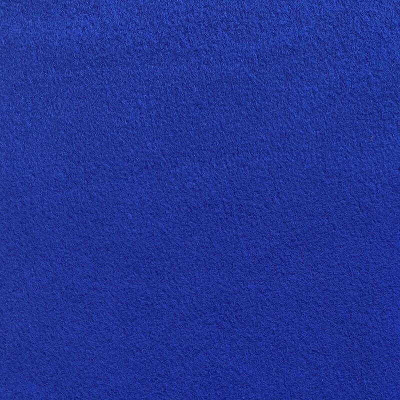Solid Royal Blue Anti-Pill Fleece Fabric (Medium Weight) | By The Yard