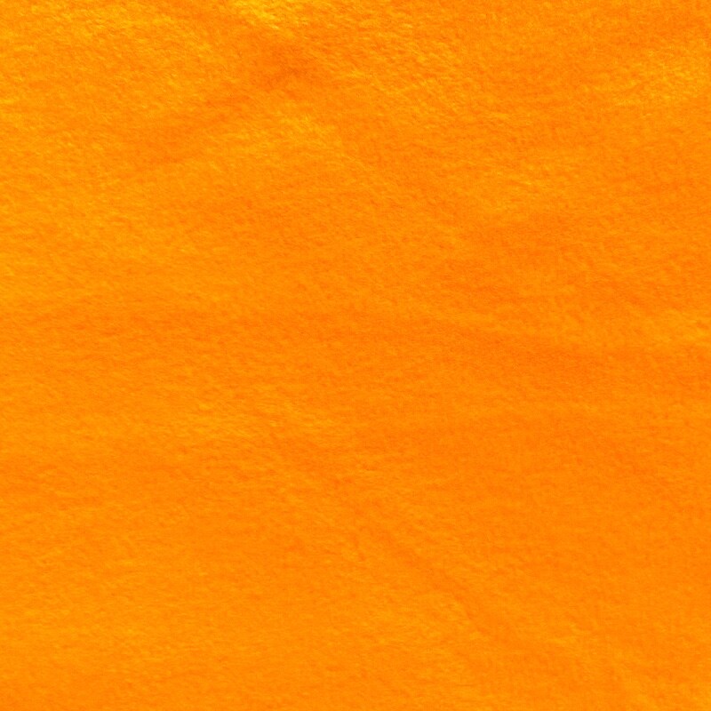 Solid Orange Anti-Pill Fleece Fabric (Medium Weight) | By The Yard