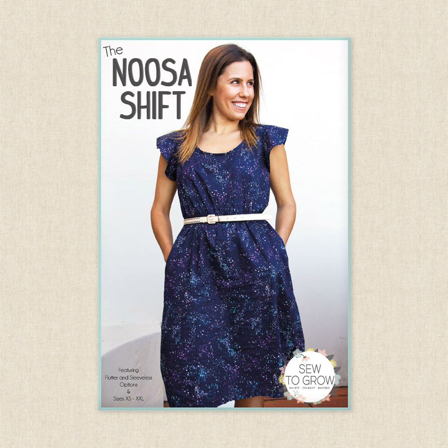 Noosa Shift (stg sewg6) | Sew To Grow | Sewing Pattern