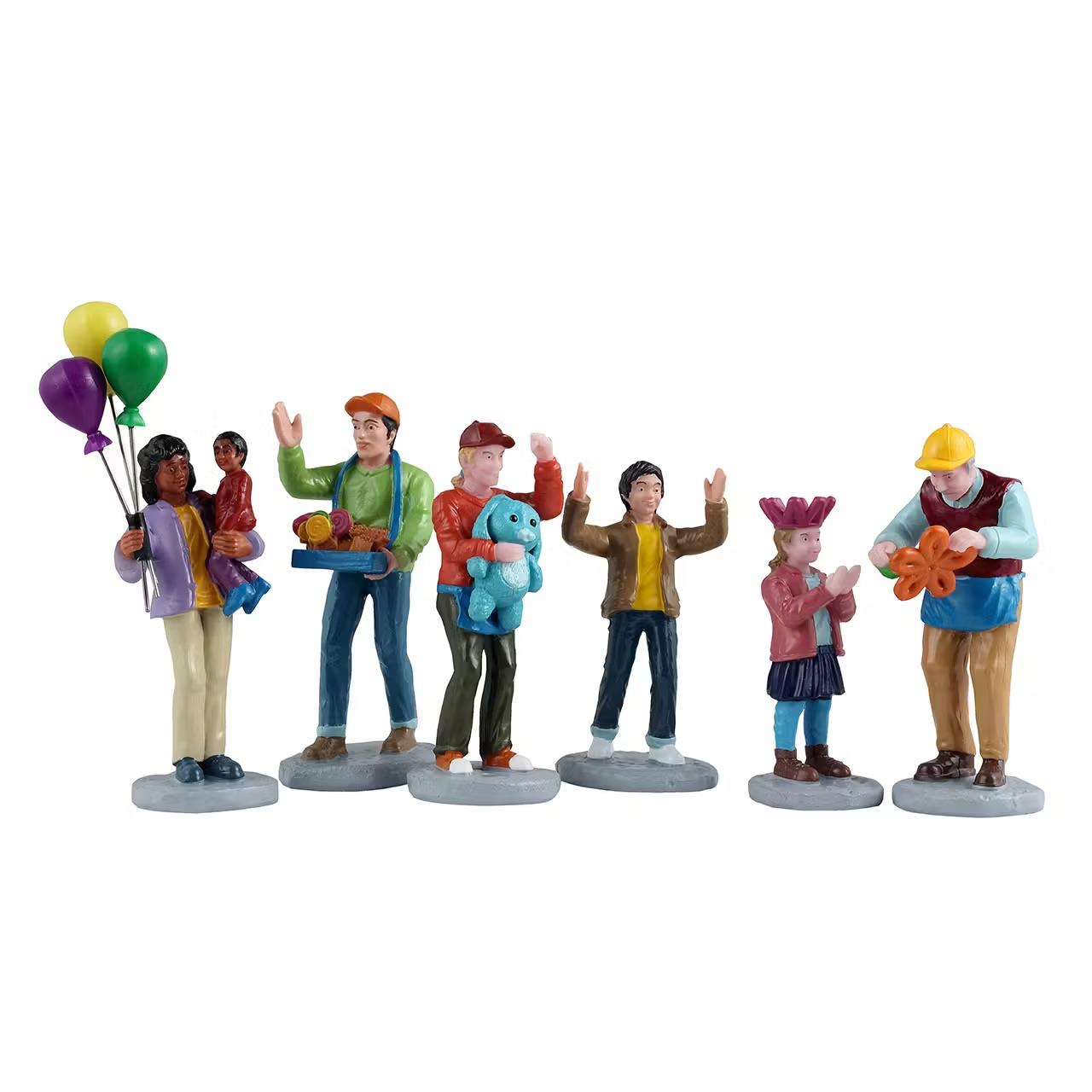 Lemax General Products Accessory: Fun At The Carnival, Set of 6
