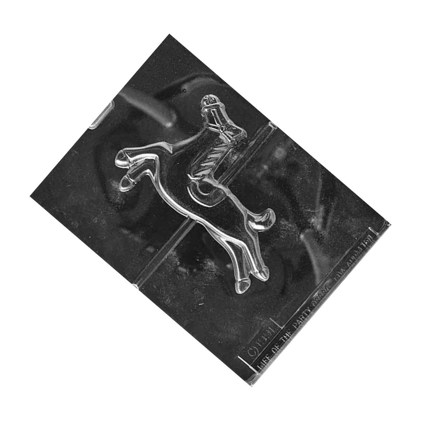 Large Carousel Horse Chocolate Mold for Carnival Treats