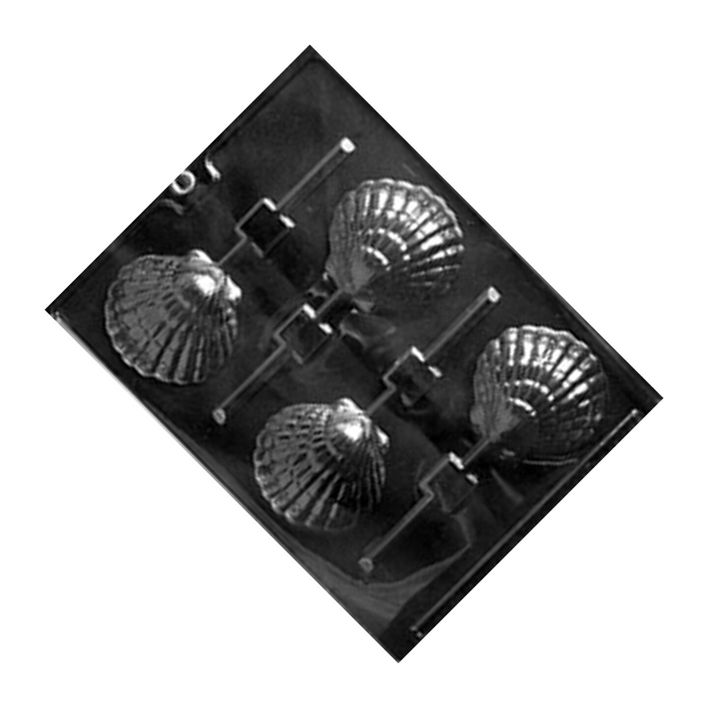 Shell Lolly Chocolate Mold for Beach-Themed Sweets
