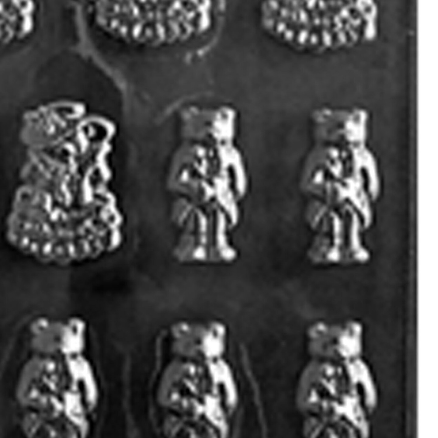 Bride &#x26; Groom Bears Chocolate Mold Perfect Wedding Treats for Bear Lovers