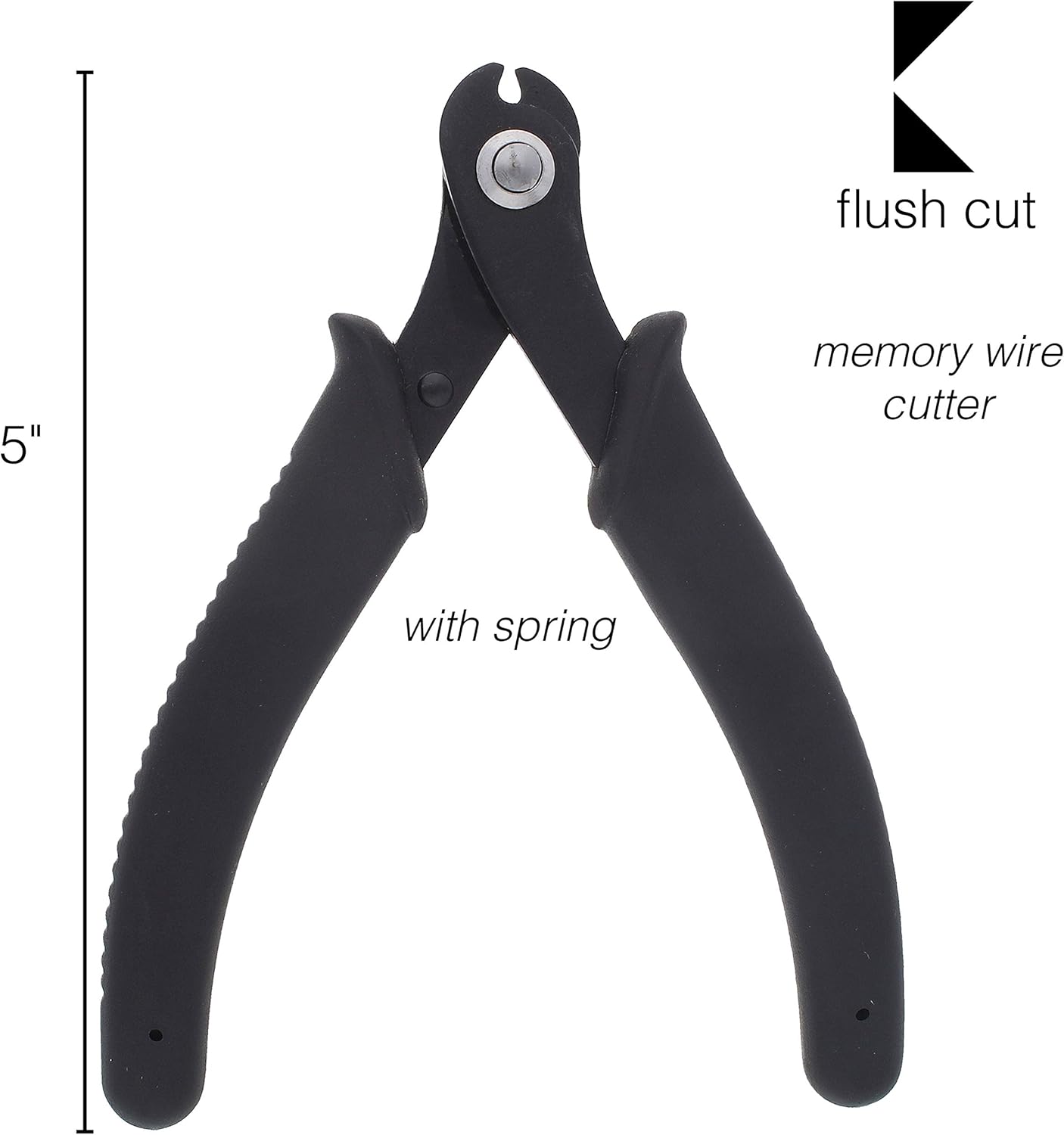 The Beadsmith Hi-Tech Memory-Wire Cutters, Wire-Cutting Pliers, Jewelry Making Supplies