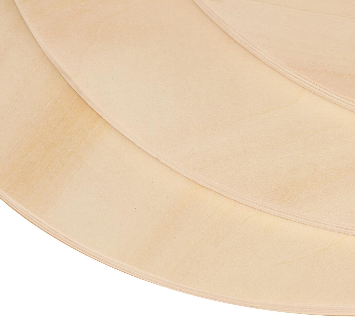 50 PCS 4 Inch Unfinished Wood Circles