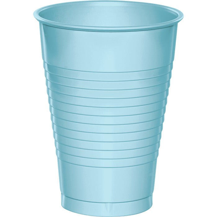 Pastel Blue 12 Oz Plastic Cups (20/Pkg)