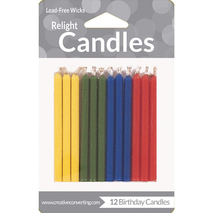 Magic Relight Candles (12/Pkg)