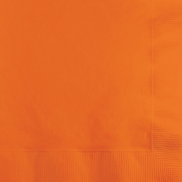 Sunkissed Orange Beverage Napkins (20/Pkg)