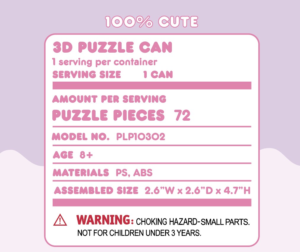 3D Jigsaw Puzzle | Hello Kitty&#xAE; Soda Pop