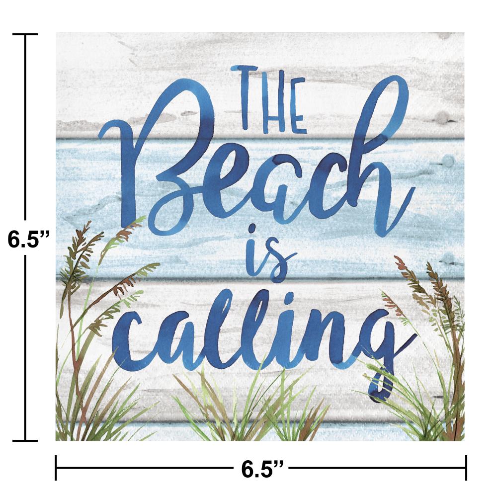 Seaside Summer 2 Ply Luncheon Napkin (16/Pkg)