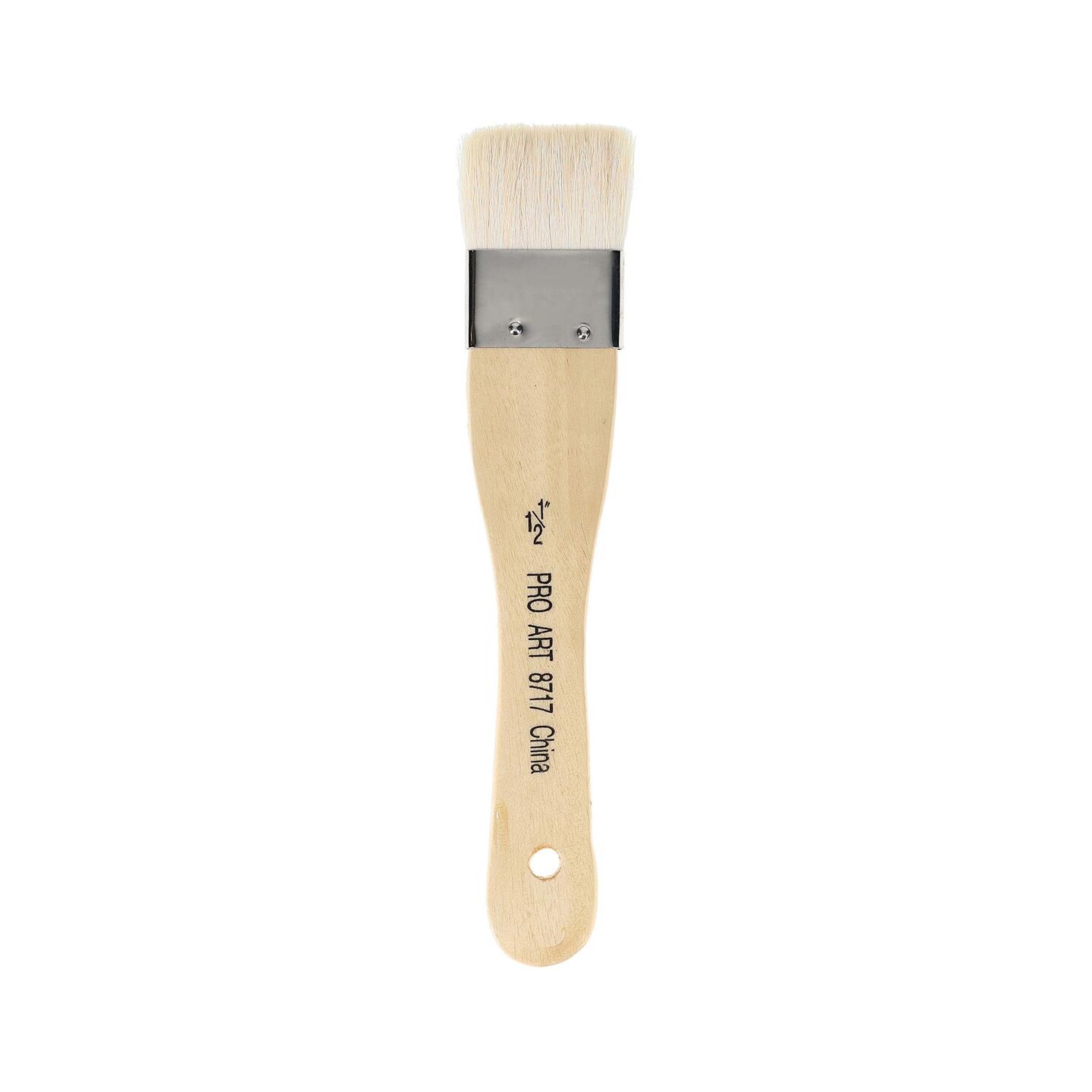 Pro Art Brush Hake 1.5"x1.13", Hake Brush, Pottery Glaze Brushes, Japanese Paint Brushes, Glaze Brushes for Pottery, Brush for Watercolor, Pottery Surikomi