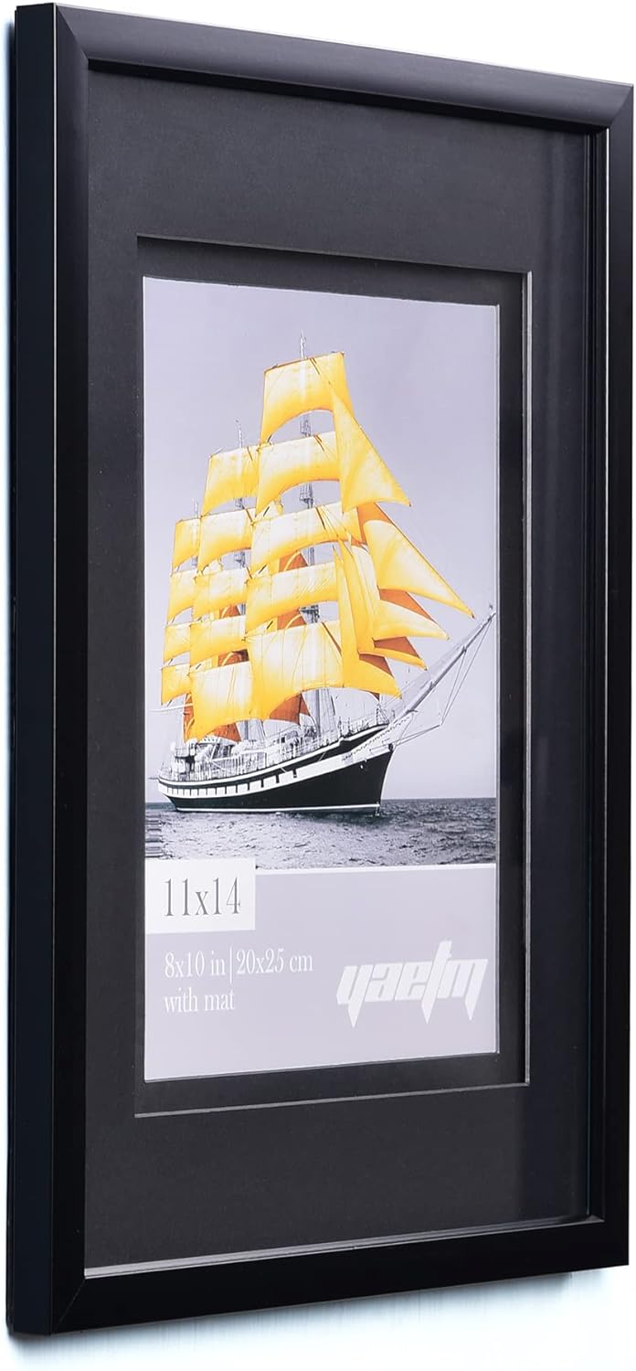 11x14 Double Floating Mat Picture Frame Set of 2