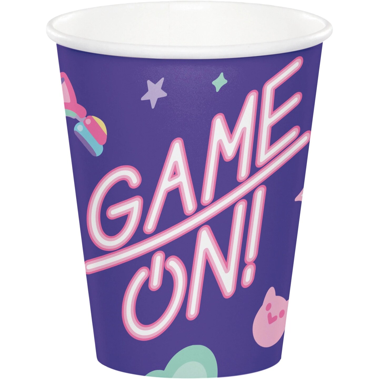 Bulk Pack of 16 Gamer Girl Hot/Cold Cups 9Oz