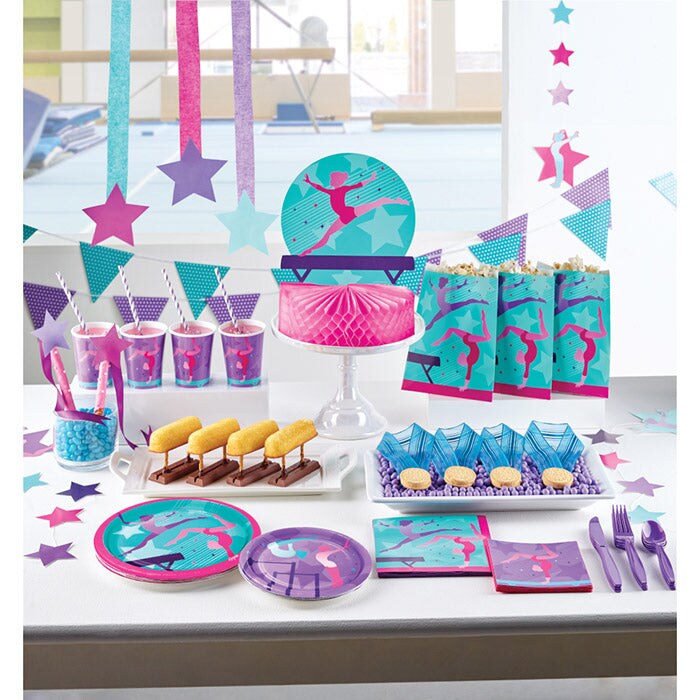 Bulk Pack of 2 Gymnastics Party 10 ft Jointed Banners