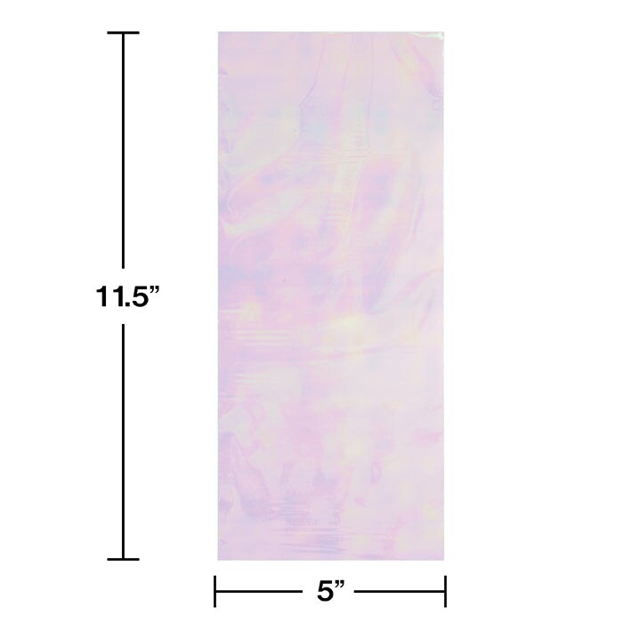 Iridescent Party Favor Bags (10/Pkg)
