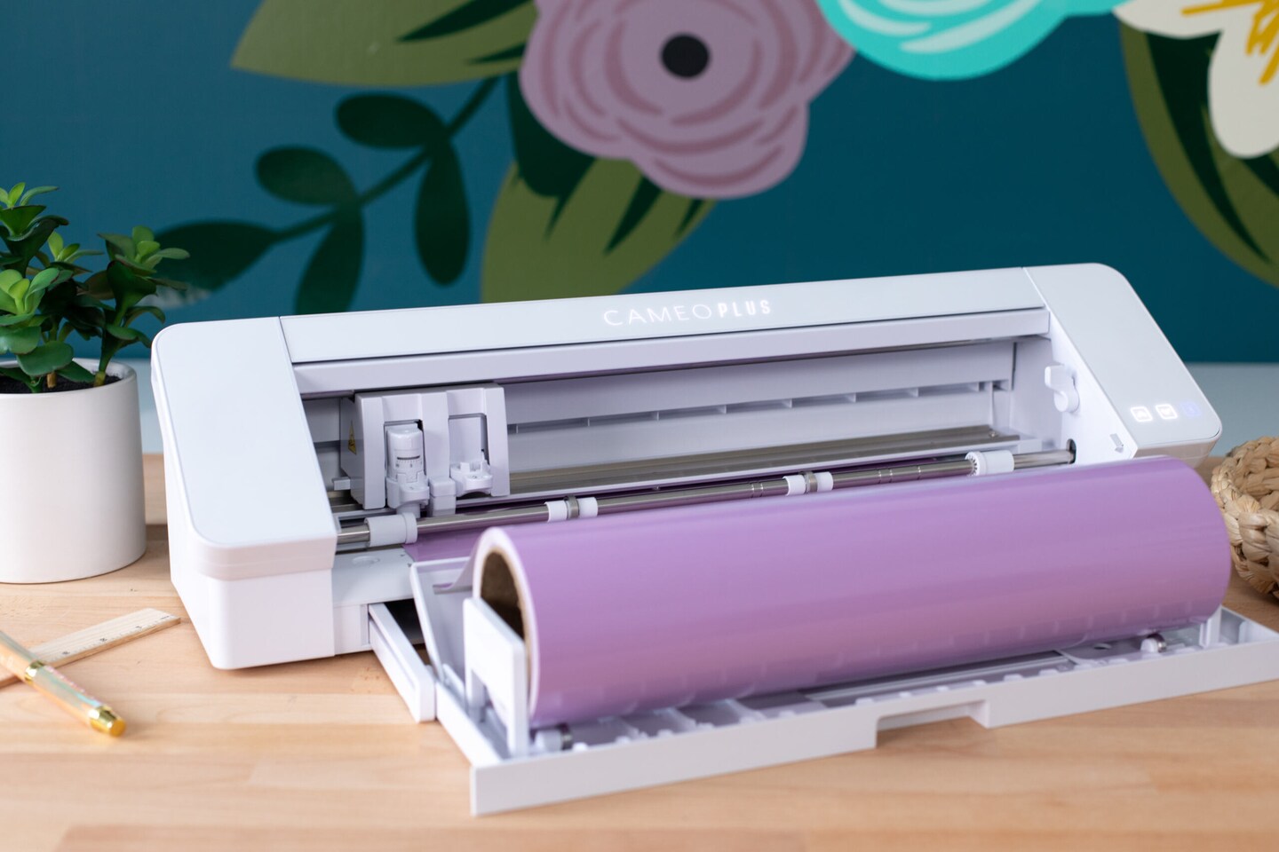 Silhouette Cameo 4 Plus (White) Cutting Machine
