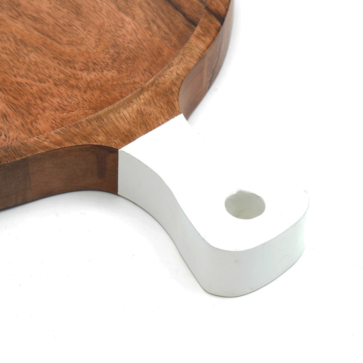 Handcrafted Wooden Cutting & Cheese Board – Rustic Serving Platter