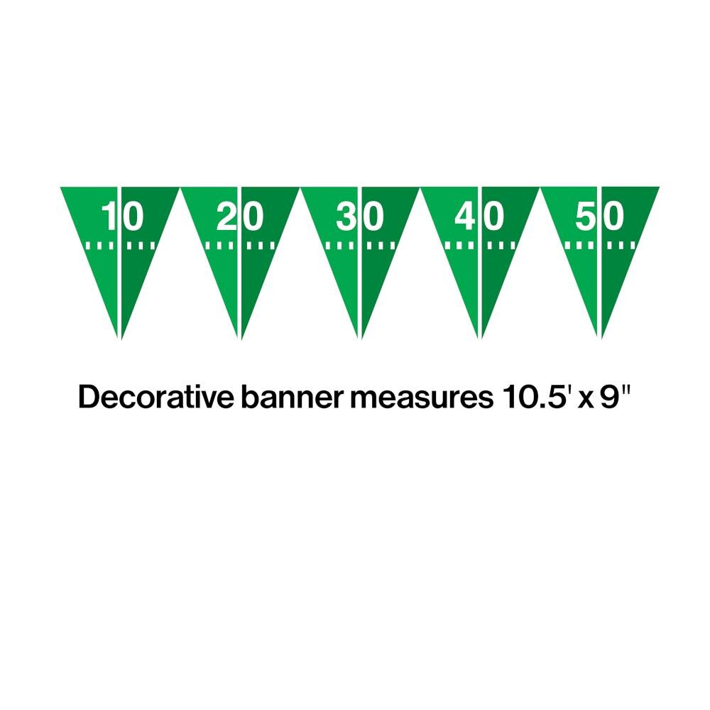 Bulk Pack of 2 Football Flag Banners