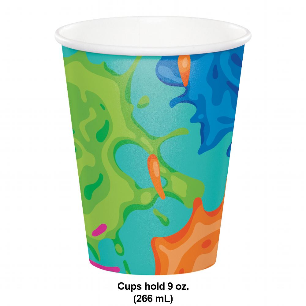 Splatter Hot/Cold Cup 9Oz (8/Pkg)