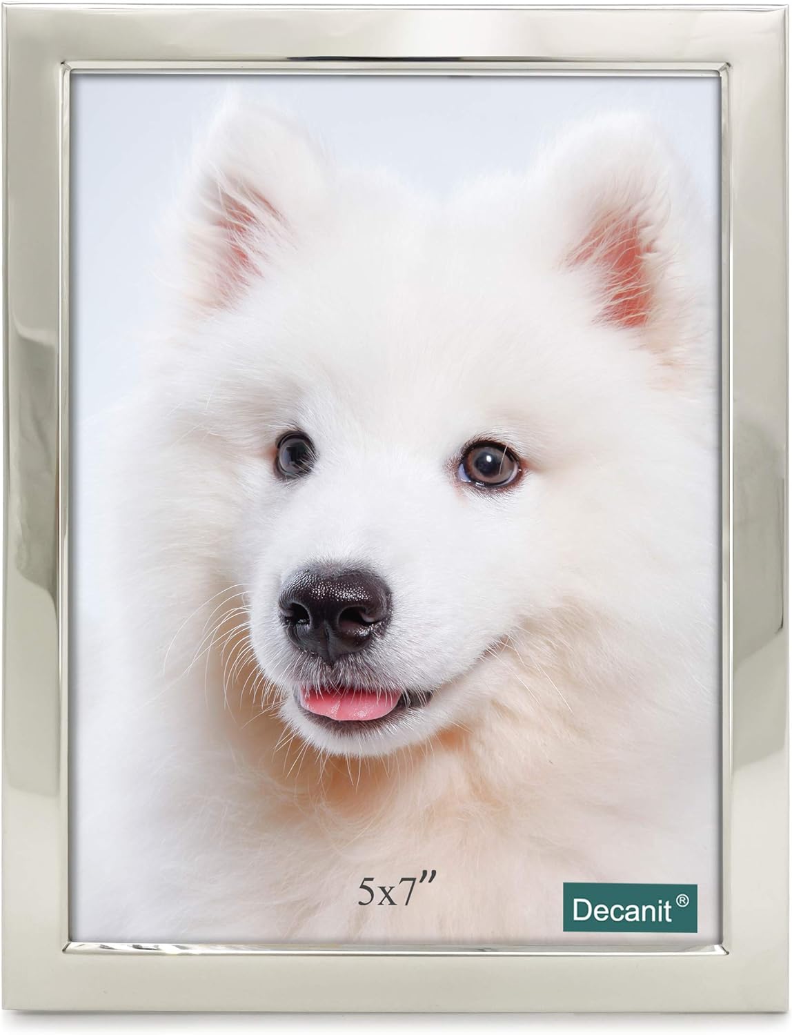 5x7 Picture Frames Silver Metal Photo Frames For Tabletop Display and Wall Decoration