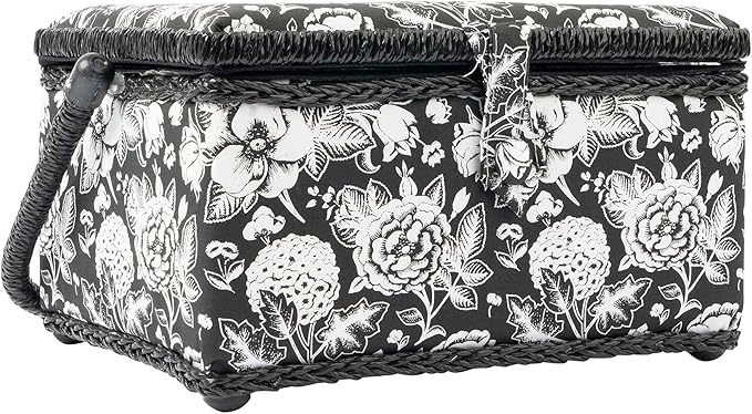 Sewing Basket with Sewing Kit Accessories