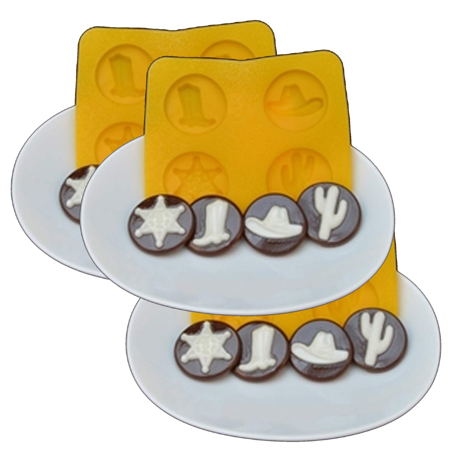 Country Western Flexible Candy Mold