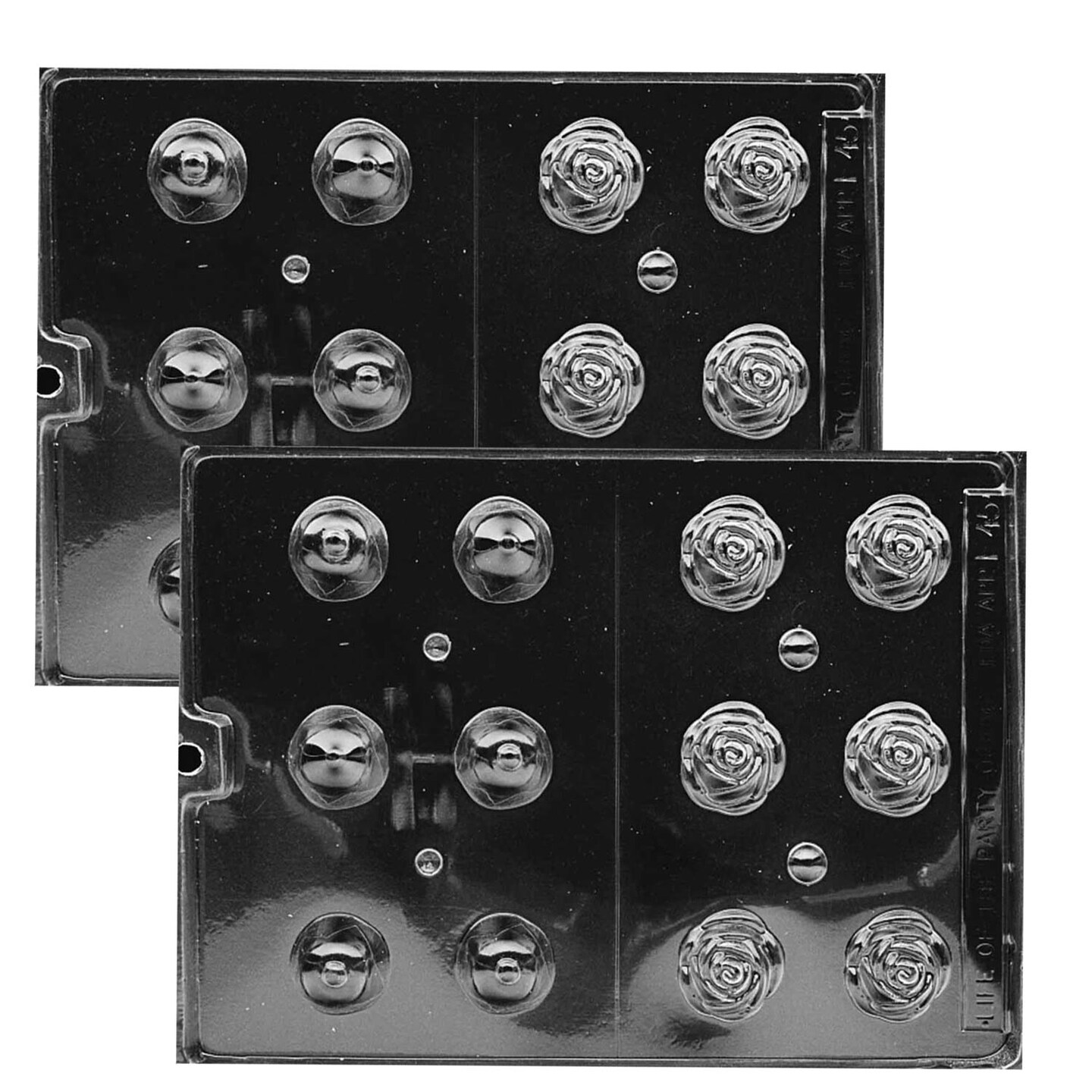 3D Small Rose Chocolate Mold