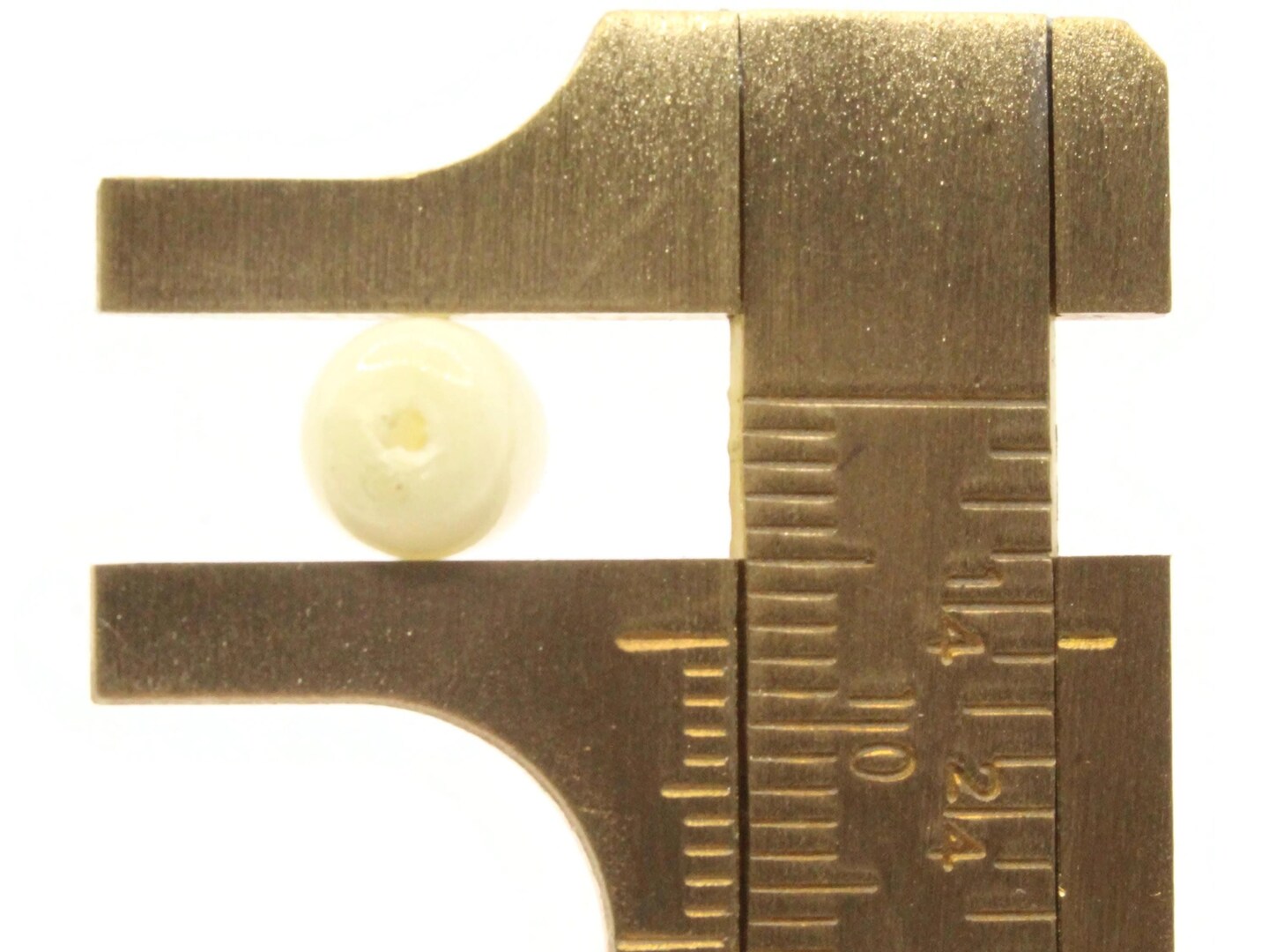 30 10mm Pale Yellow Vintage Acrylic Tube Beads
