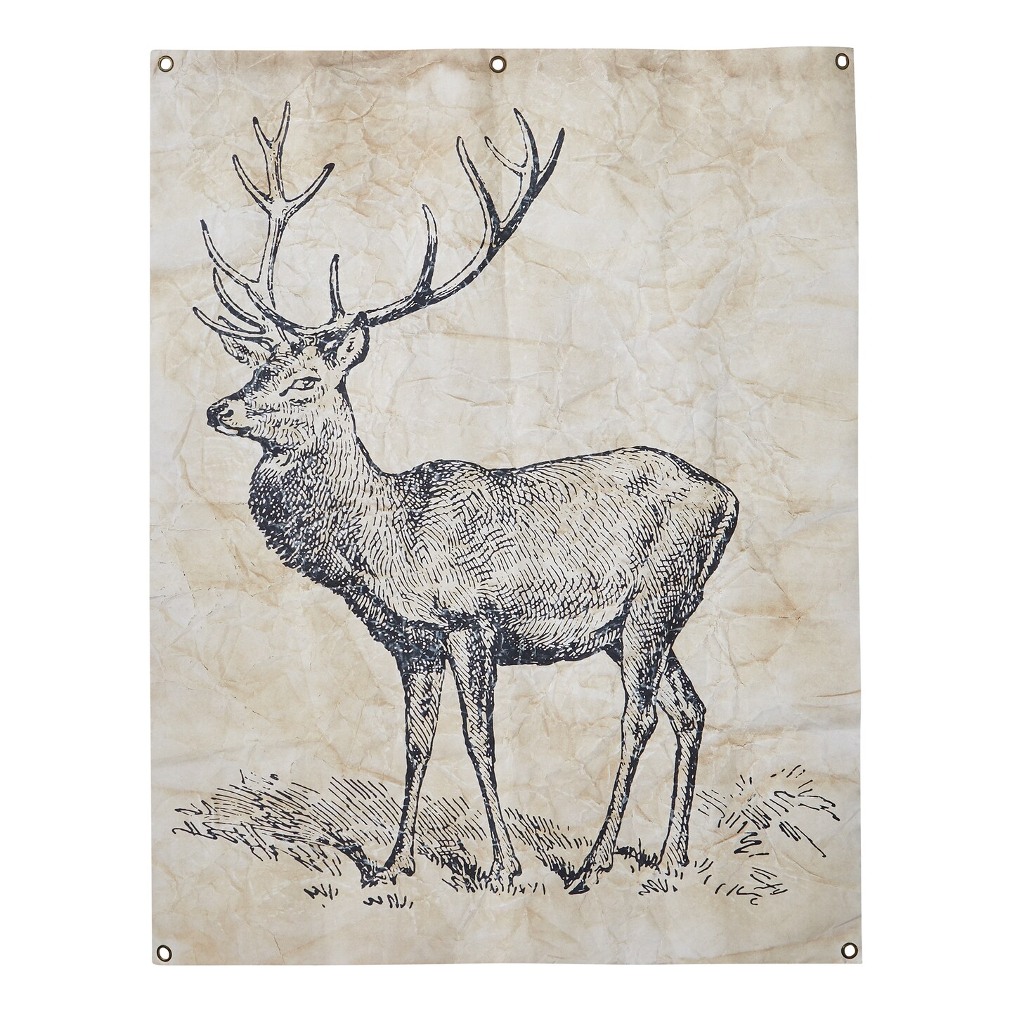 Stag Wall Art 27 x 0.06 x 36 Inches.