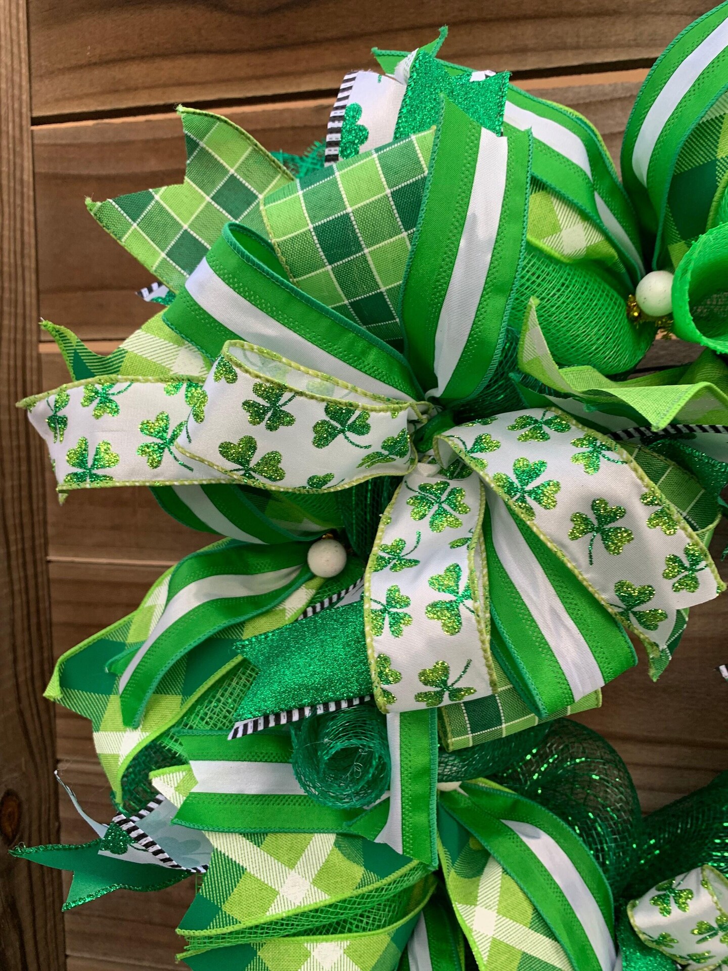St.Patrick's Day Wreath for front door, Saint Patrick's Wreath
