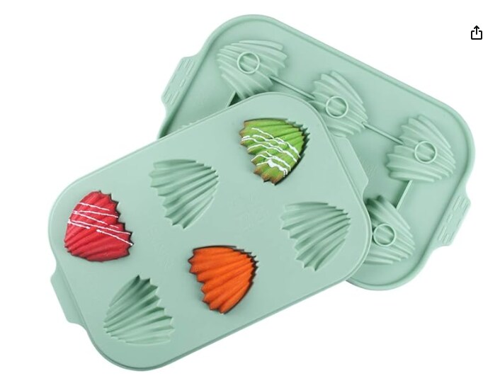 Seashell Madeleine Silicone  Mold Chocolate Mold