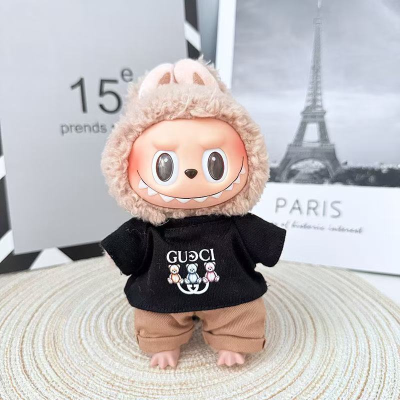 NO DOLL-Mini Clothes for Labubu – Handmade Luxury Clothes High