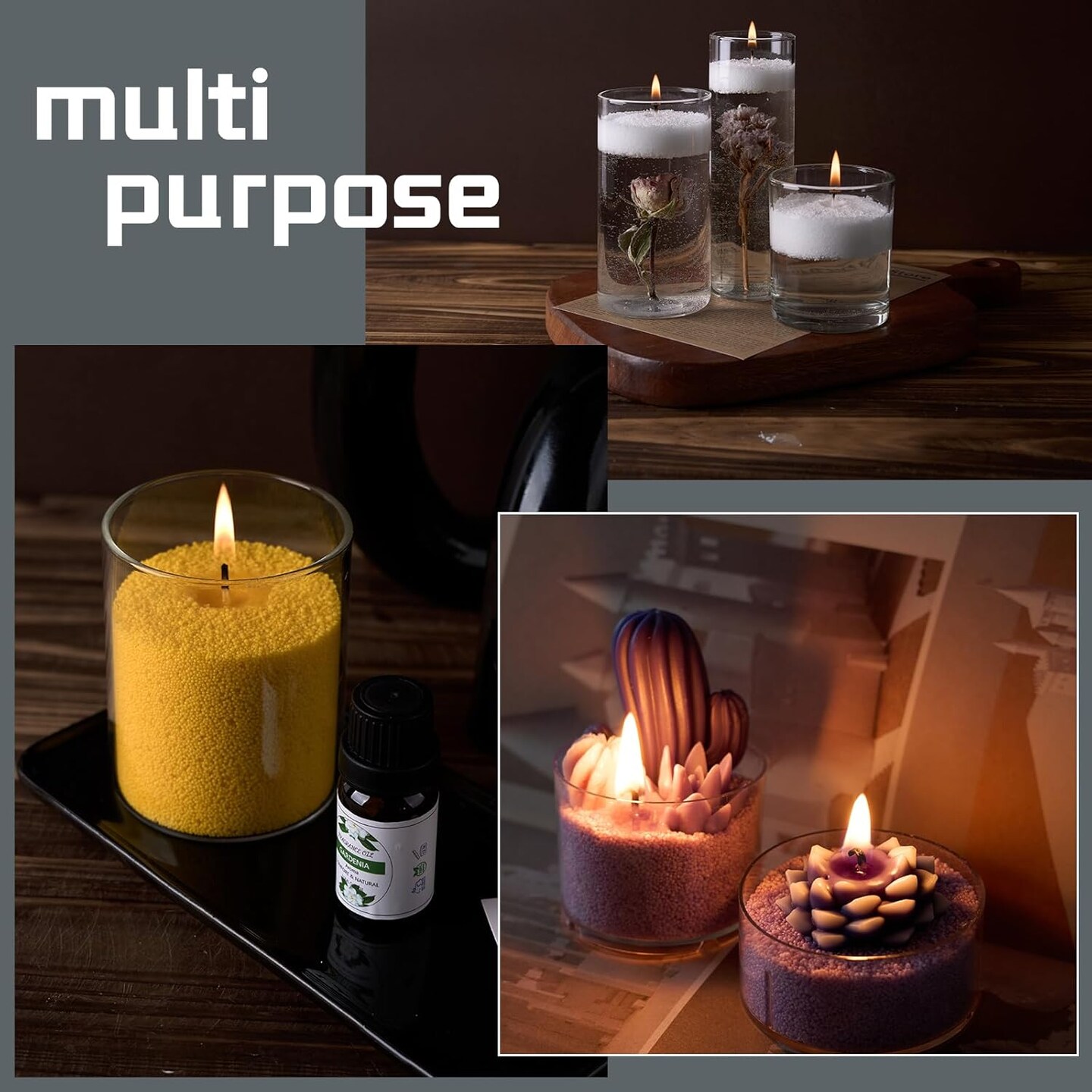 Refillable Sand Candle for Candle Making