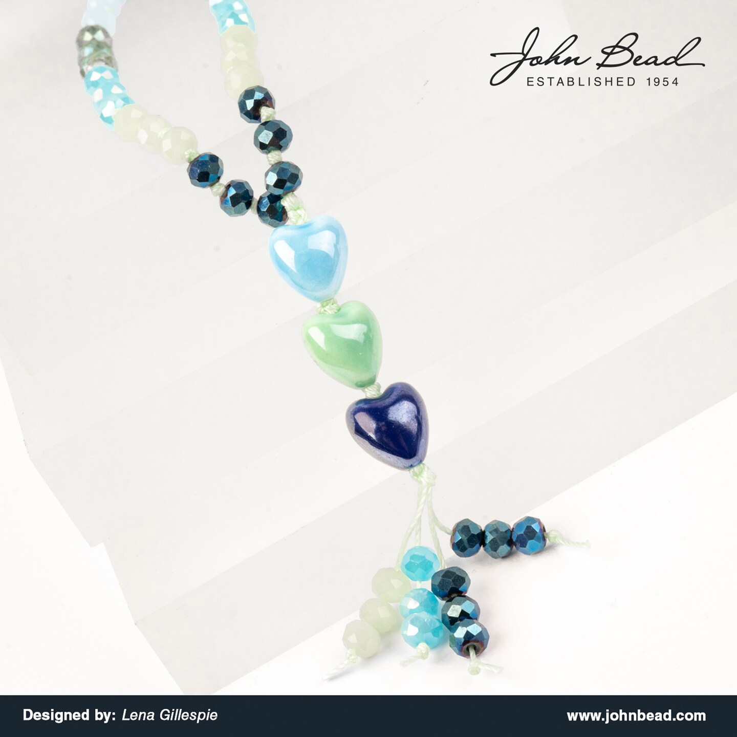 Crystal Lane DIY 7&#x22; Designer Glass Bead Multiple Strands