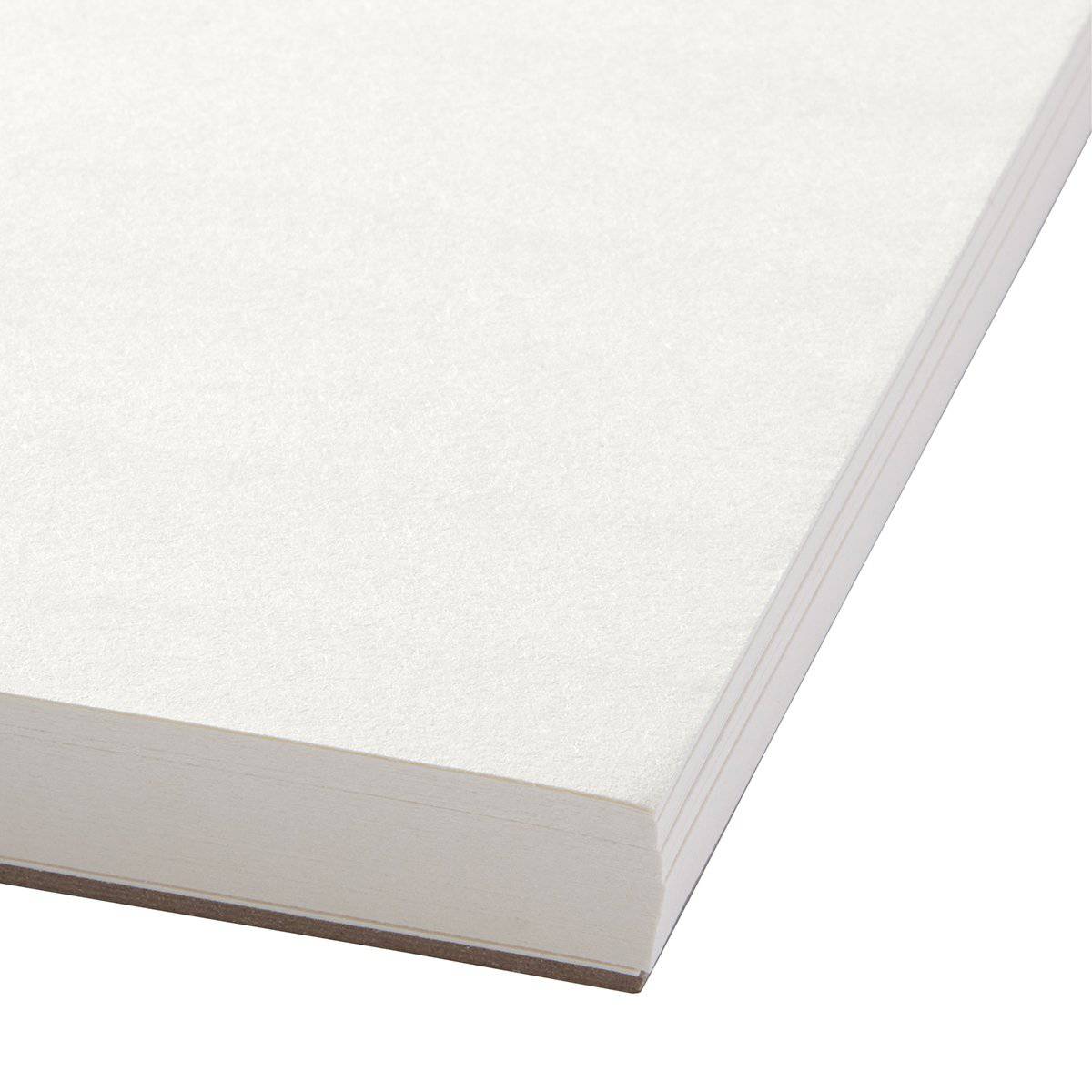 KINGART® Sketch Paper Pad, 9 x 12 Inches, 100-Sheet, 60lb/90gsm, Side Spiral-Bound