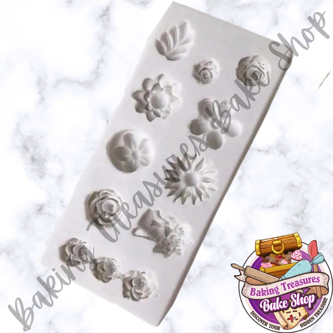 Flower &#x26; Leaf Silicone Mold