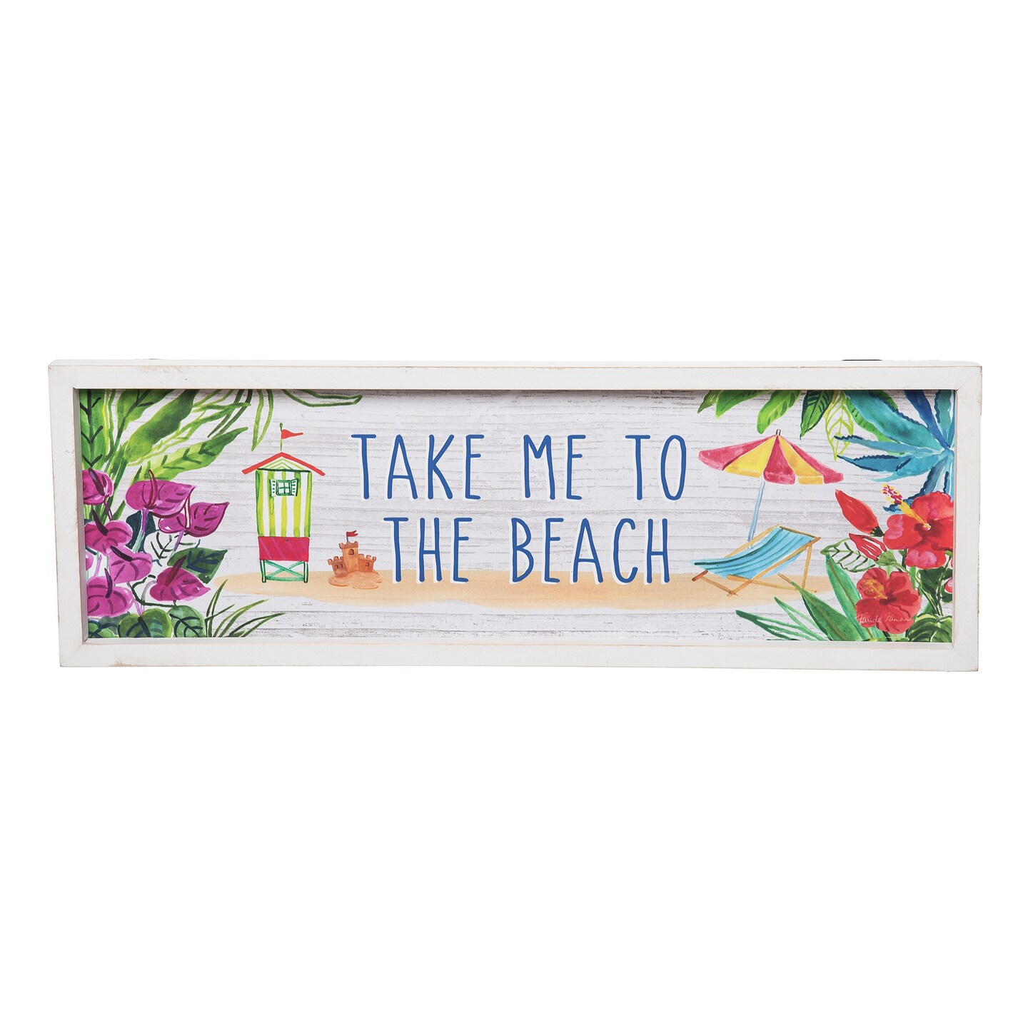 Take Me To The Beach Wall Decor