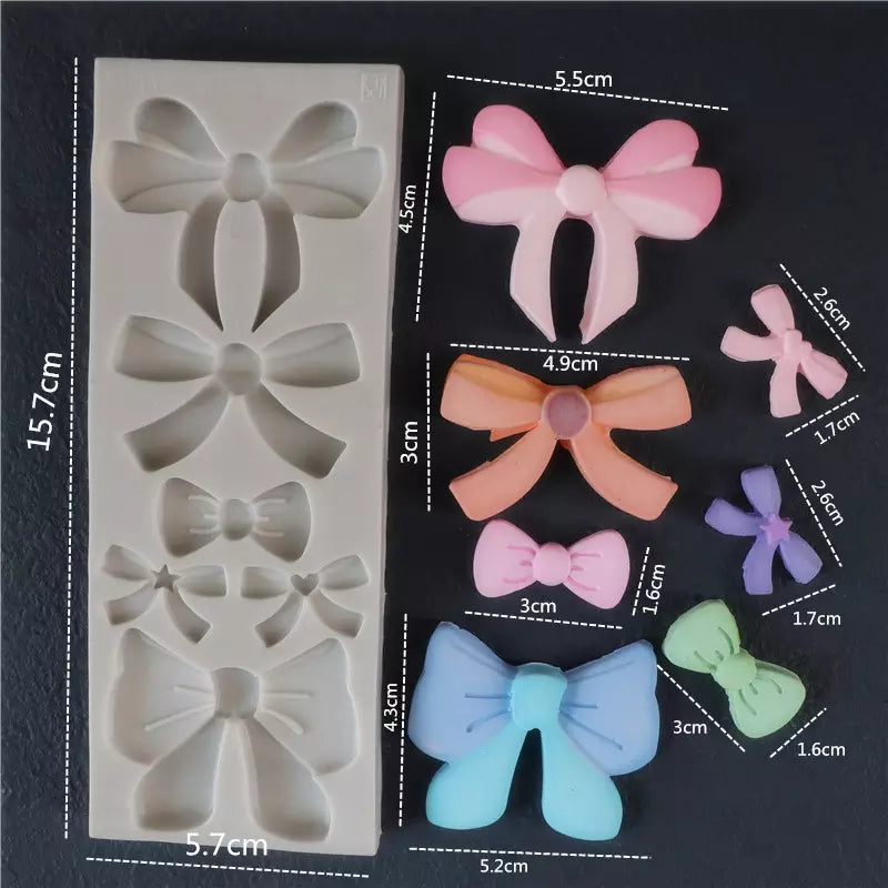 Princess bows 6 count