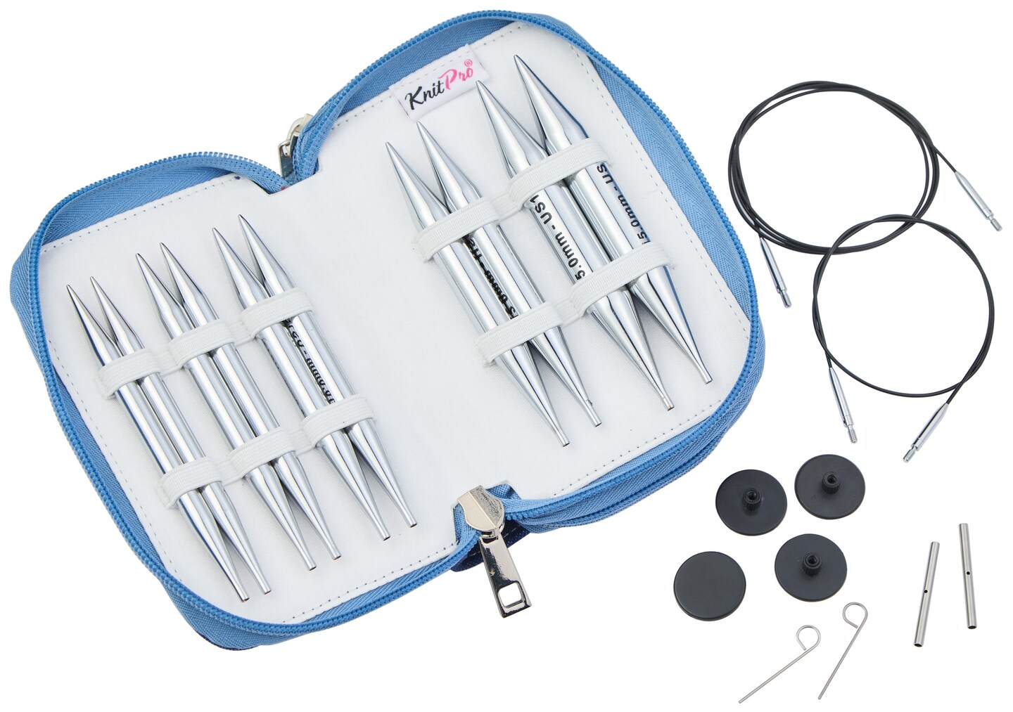 KnitPro-Nova Chunky Interchangeable Knitting Needle Set 5"-Set Of 5 Pair - Normal