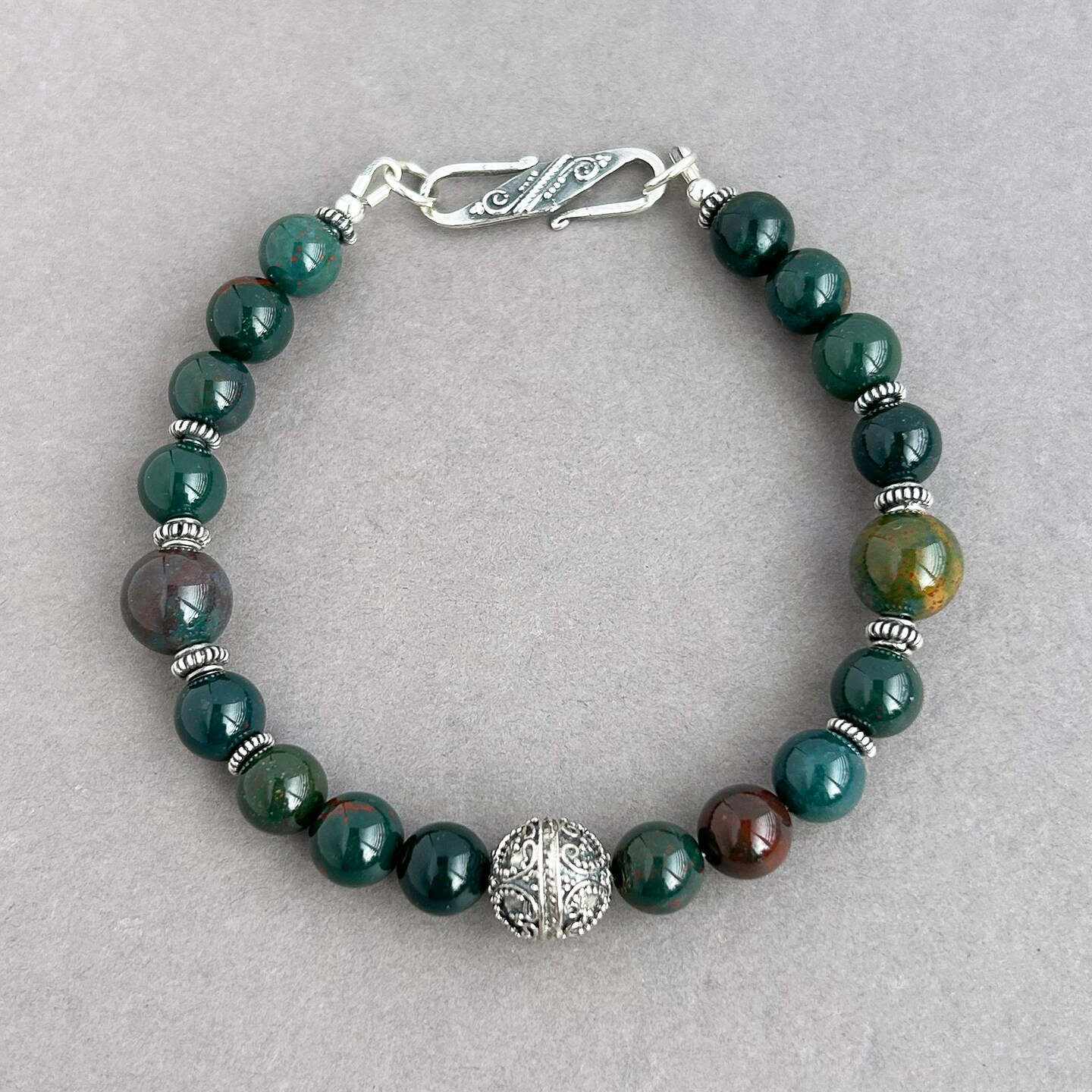 Bali Bloodstone Pendants