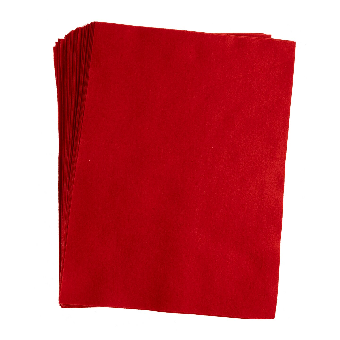 John Bead 9&#x22; x 12&#x22; Basic Craft Felt Sheets, 25pcs