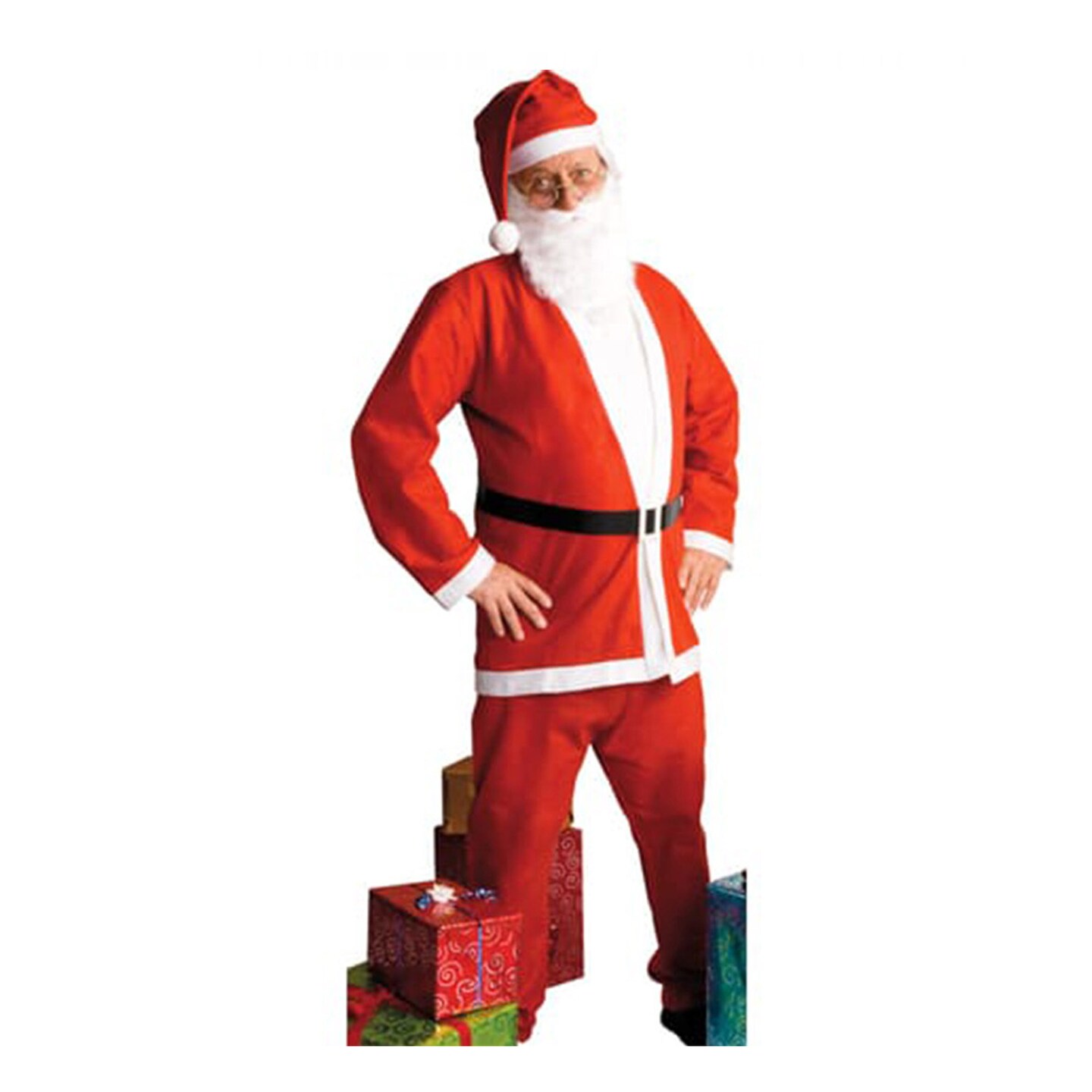 Northlight X-Large Red Santa Claus Costume Set