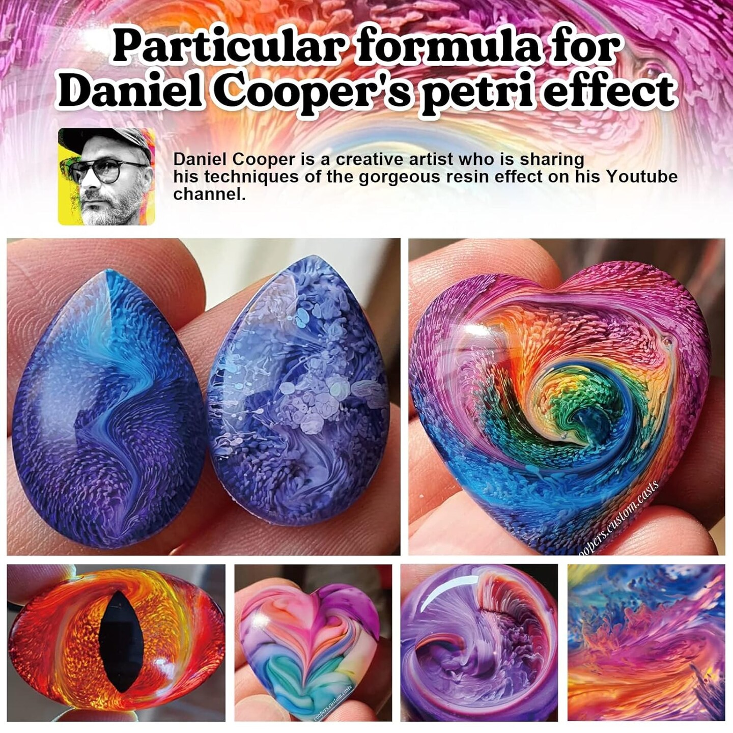 LET&#x27;S RESIN Epoxy Resin, 23oz Bubble Free Epoxy Resin, Crystal Clear Epoxy Resin for Jewelry,Art,Tumblers,Casting Resin with Resin Cup, Stir Stick