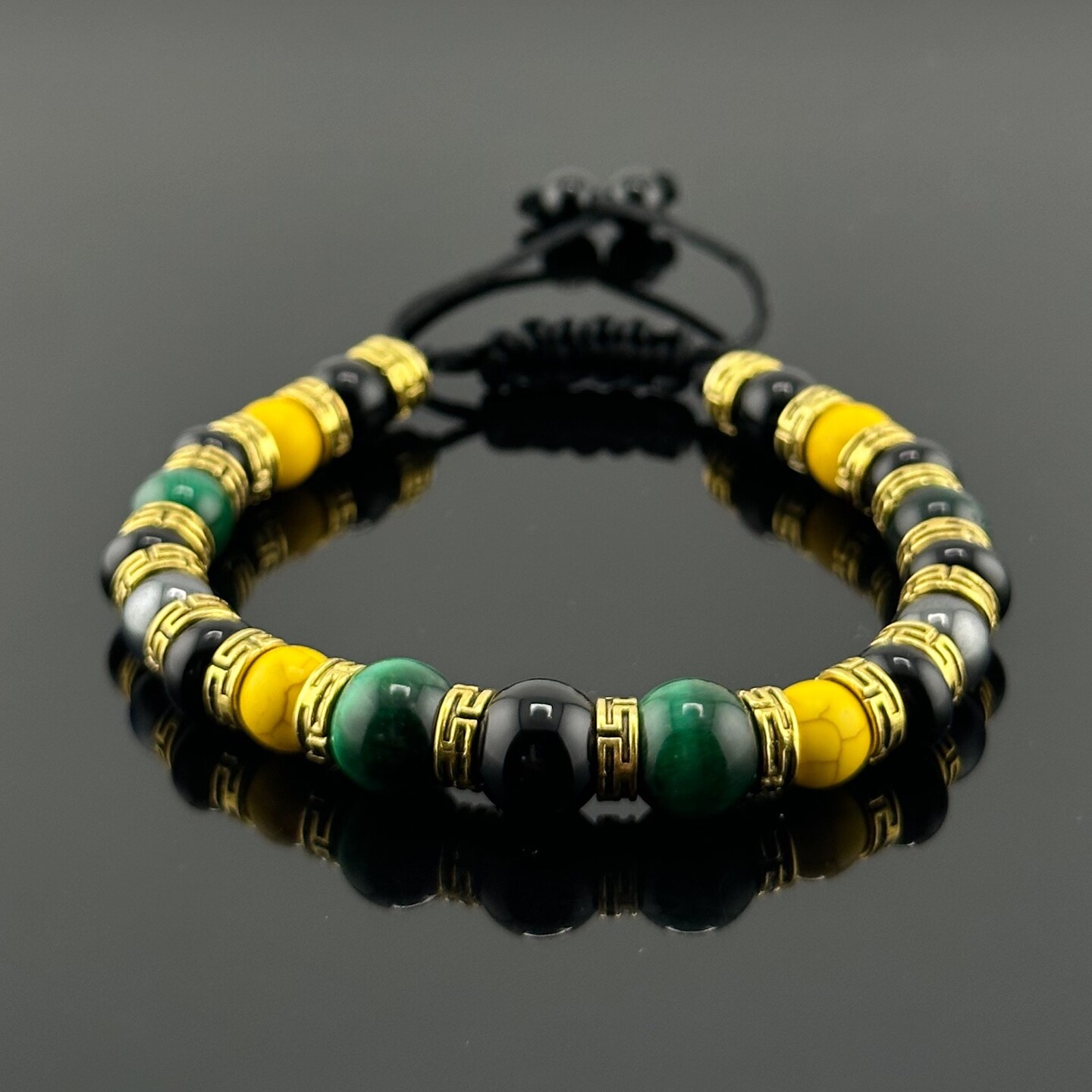 Jamaica National Flag Colours 550 Paracord Hand Made