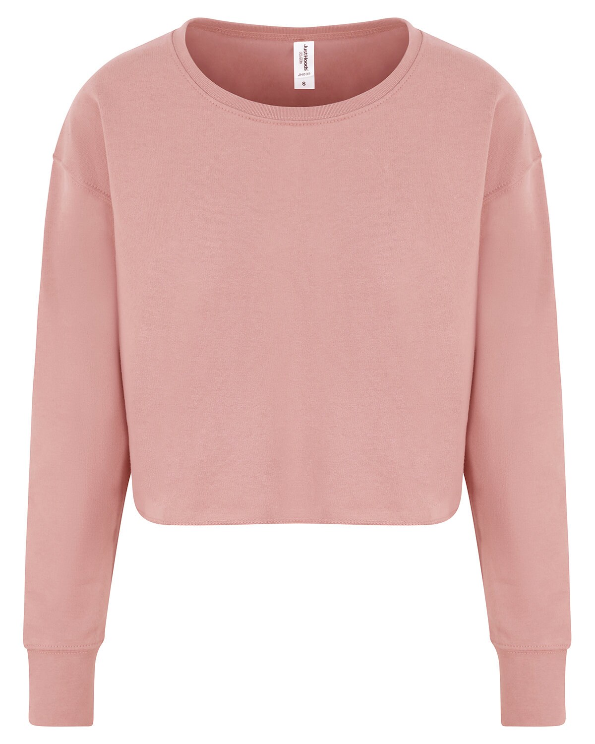 Just Hoods &#xAE; By Awdis Ladies Cropped Pullover Sweatshirt