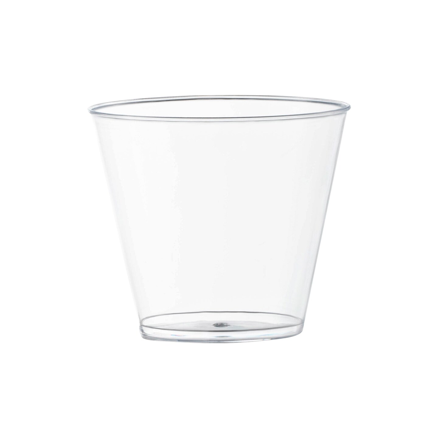 Crystal Clear Plastic Disposable Party Cups - 5 oz. (500 Cups)
